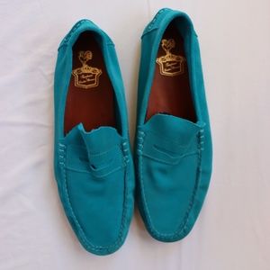Blue Florsheim Men's Loafers (Size 12)
